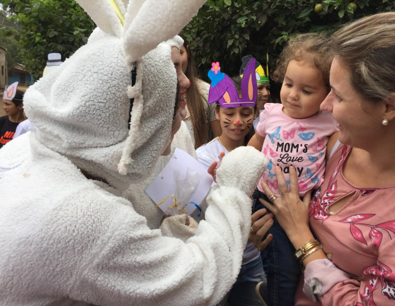 PÁSCOA: ATO SOLIDÁRIO DOS GRUPOS DO CRAS